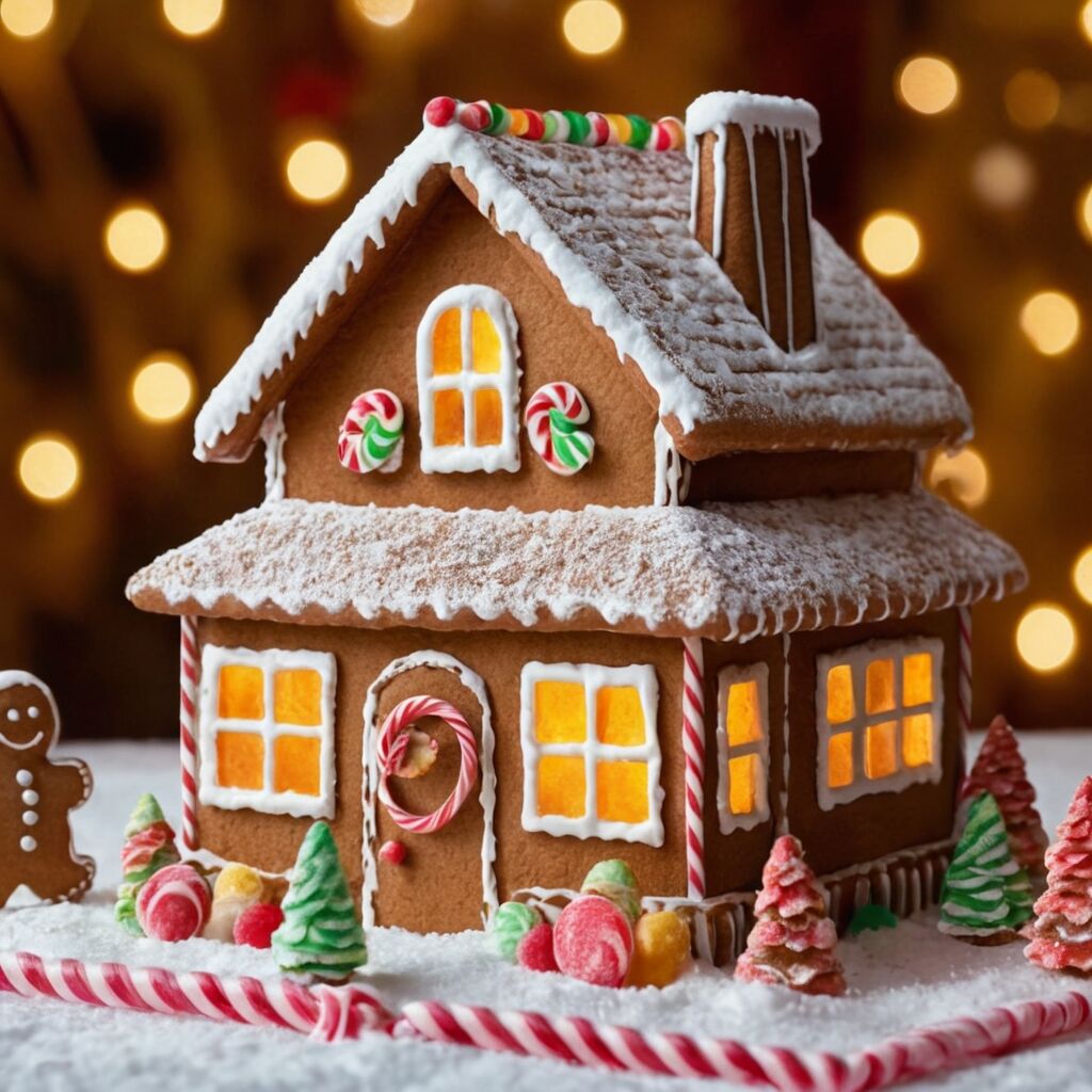 Lebkuchenhaus selber bauen: Rezept und Anleitung für Weihnachten