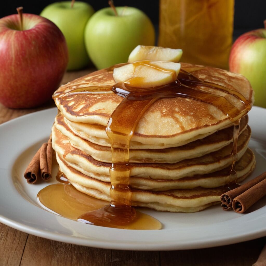 Fluffige Apfelpfannkuchen: Einfaches Rezept zum Nachmachen