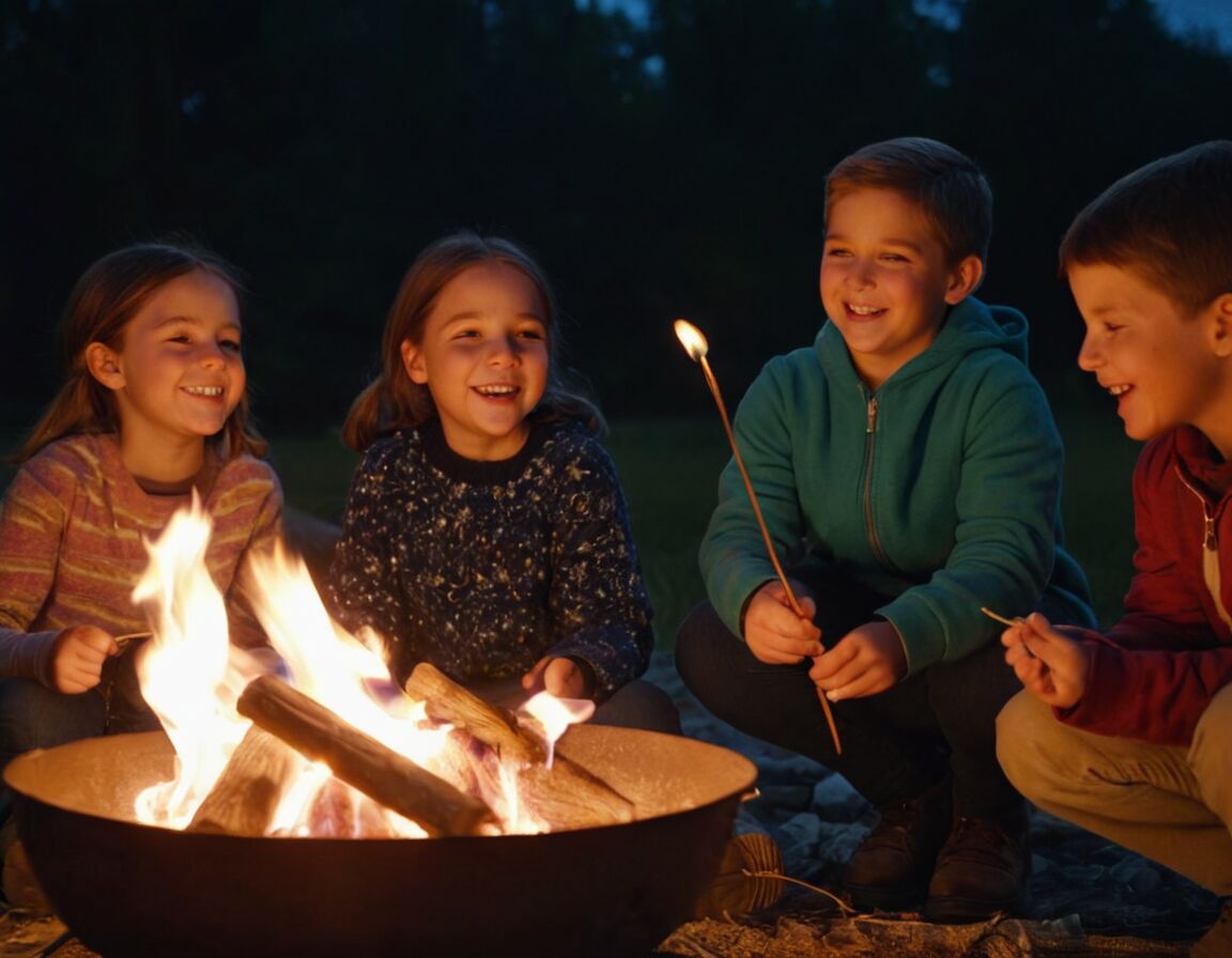 Über das Feuer halten und gleichmäßig drehen - Stockbrot Rezept: Der Klassiker für Lagerfeuer und Grillabende