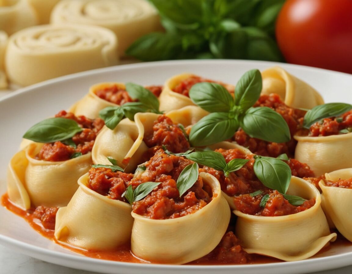 Tomaten-Basilikum-Soße: Frische, sommerliche Note zu Tortellini - Leckere Tortellini Rezepte: Vielfältige Füllungen und Soßen