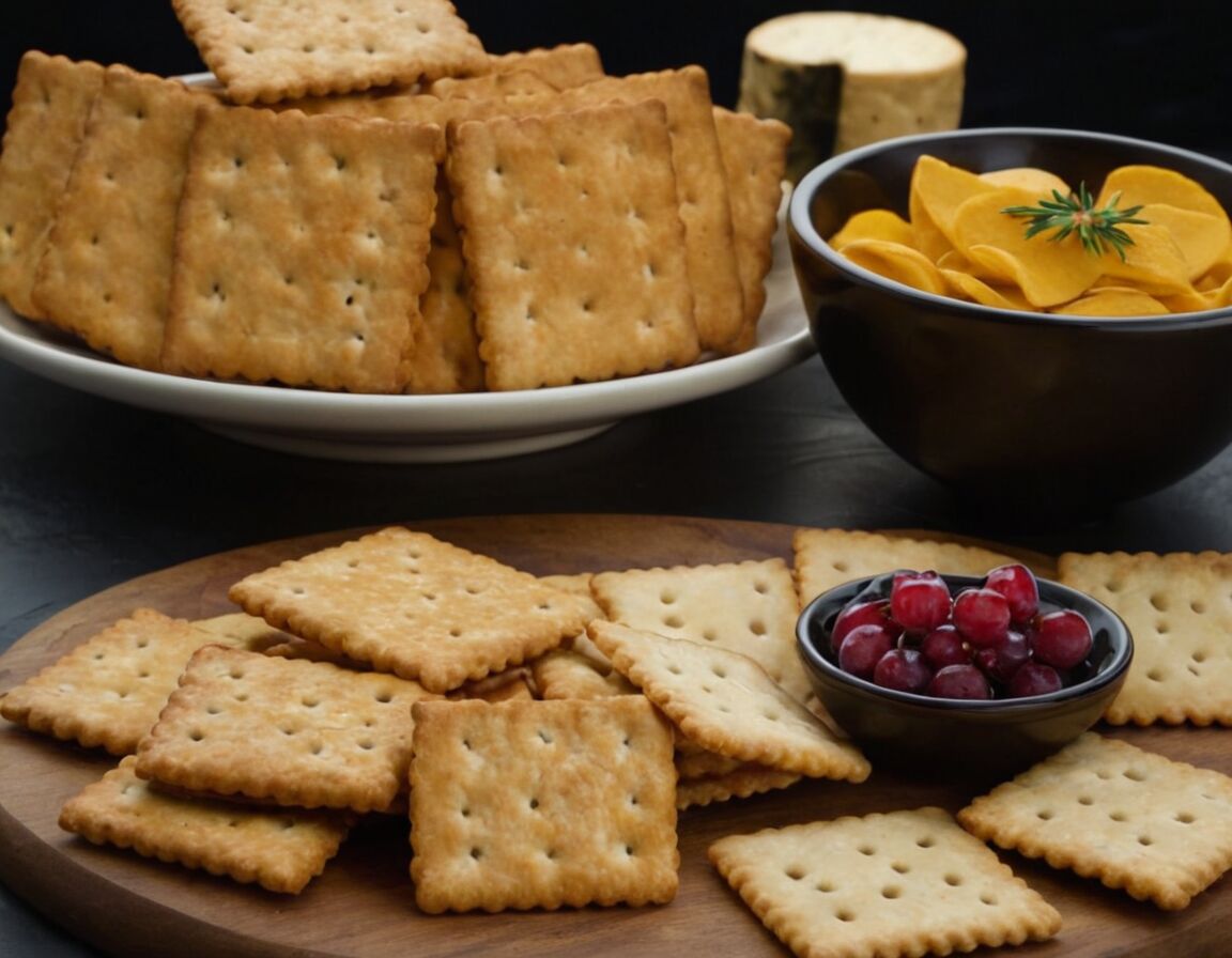 Kleine Gerichte mit Käse und Cracker - Schnelle Snacks: Einfache Rezepte für den kleinen Hunger