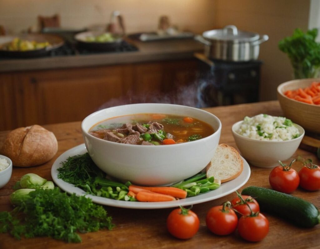 Herzhafte Rindfleischsuppe: Wärmendes Rezept für kalte Tage