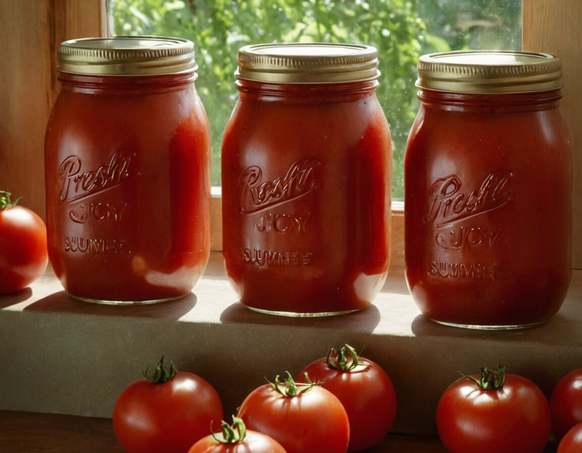 Gläser und Deckel sterilisieren - Tomatensauce einkochen: So konservieren Sie den Geschmack des Sommers