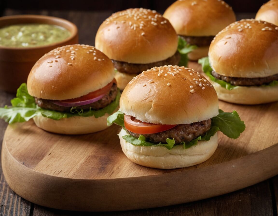 Abkühlen lassen und servieren   - Mini Burger Brötchen selber backen: Rezept für perfekte Slider