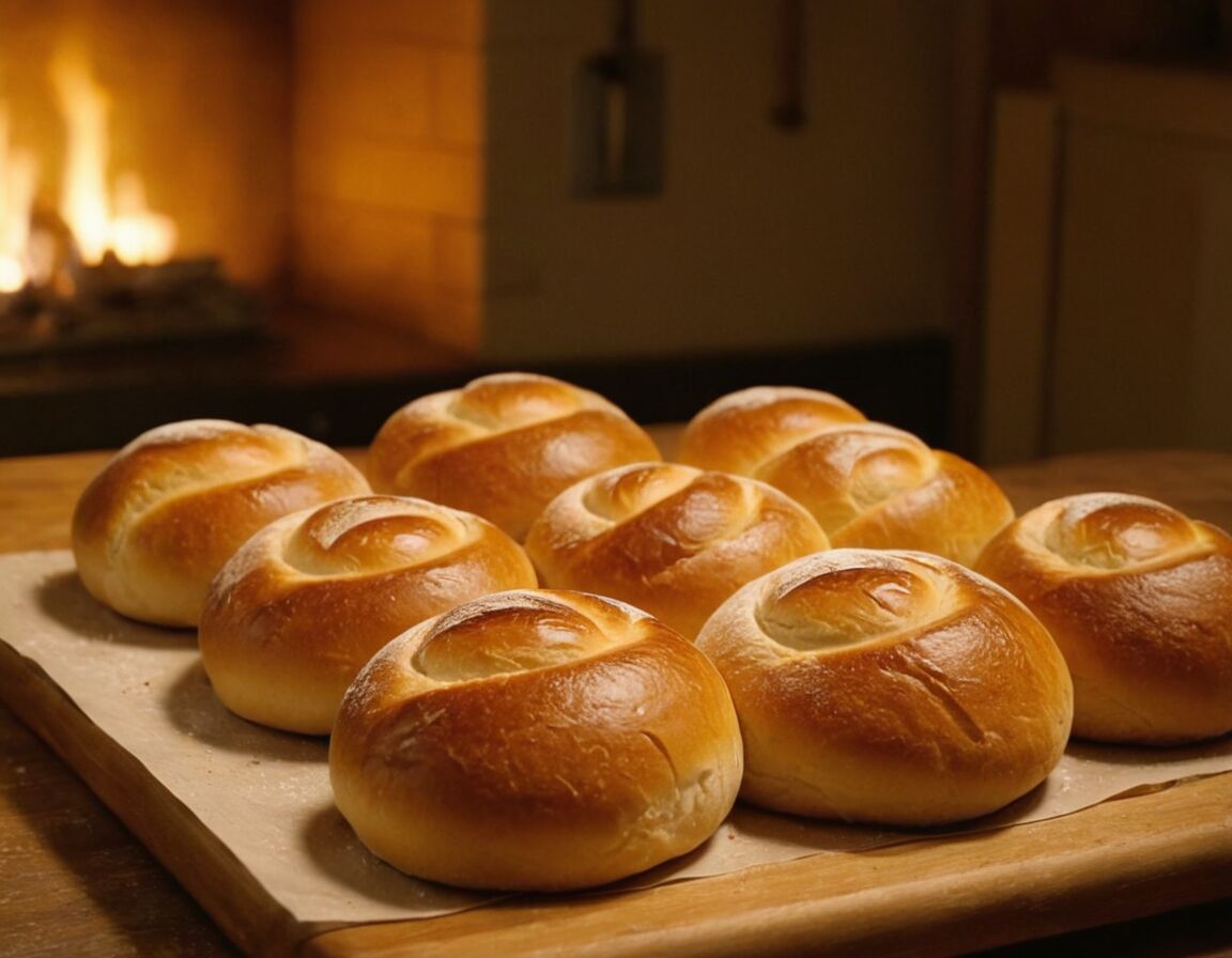 Backzeit: 15 bis 20 Minuten   - Schnelle Brötchen selber backen: Frisch auf den Tisch in 30 Minuten