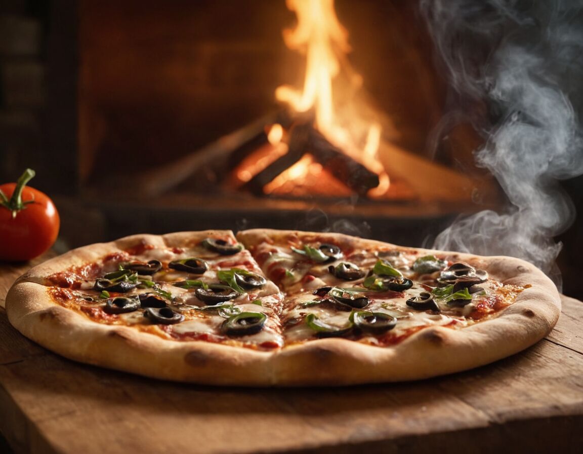 Auf knusprigen Rand achten beim Servieren   - Pizza richtig aufwärmen: So schmeckt sie wie frisch gebacken