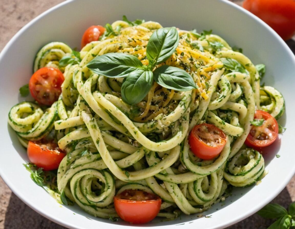 Mit Öl vermischen und abschmecken   - Zucchini-Pesto selber machen: Leckeres Rezept für Pasta und mehr