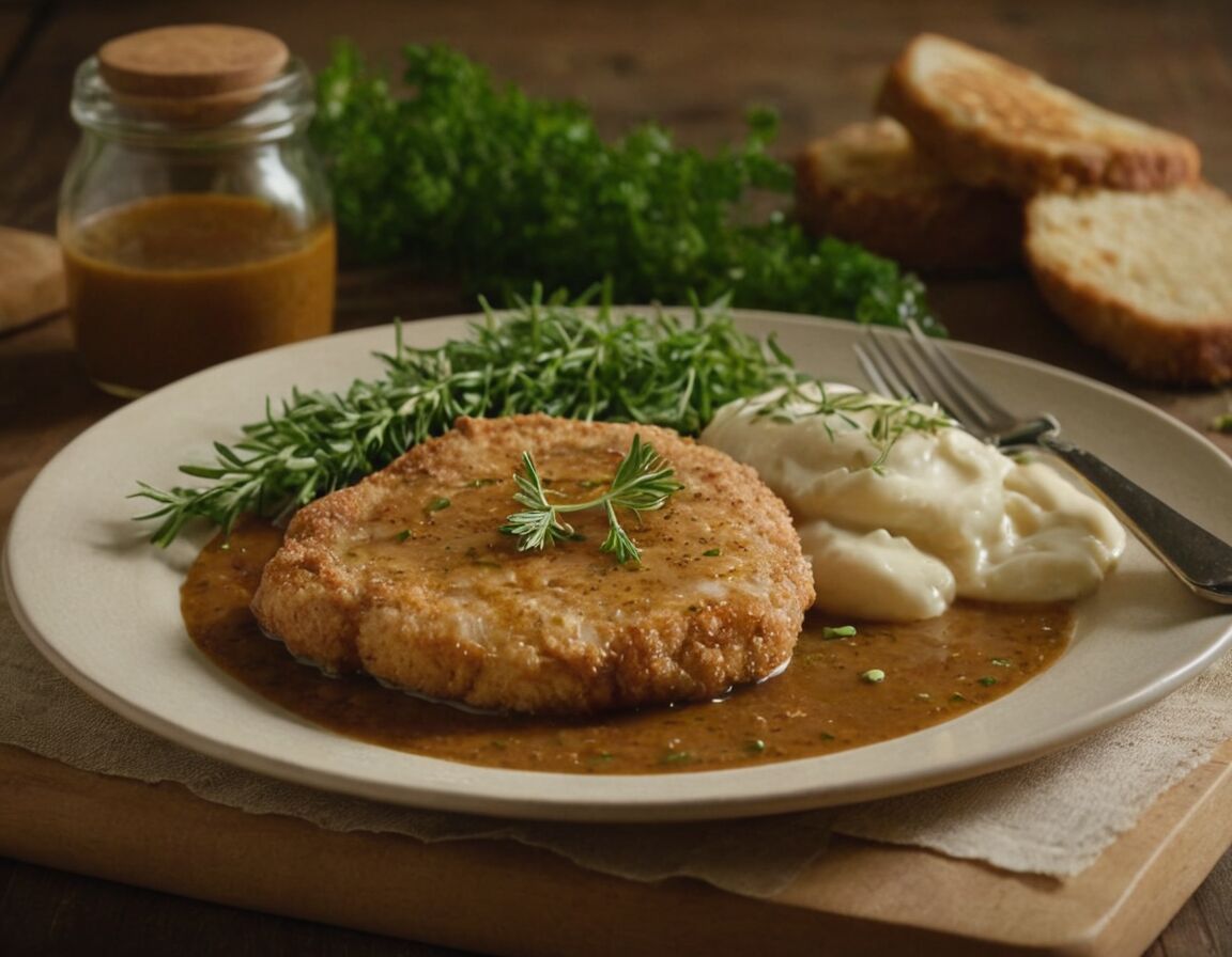 Serviervorschläge für Schnitzel und Beilagen   - Jägersoße selber machen: Das perfekte Rezept zu Schnitzel und Co