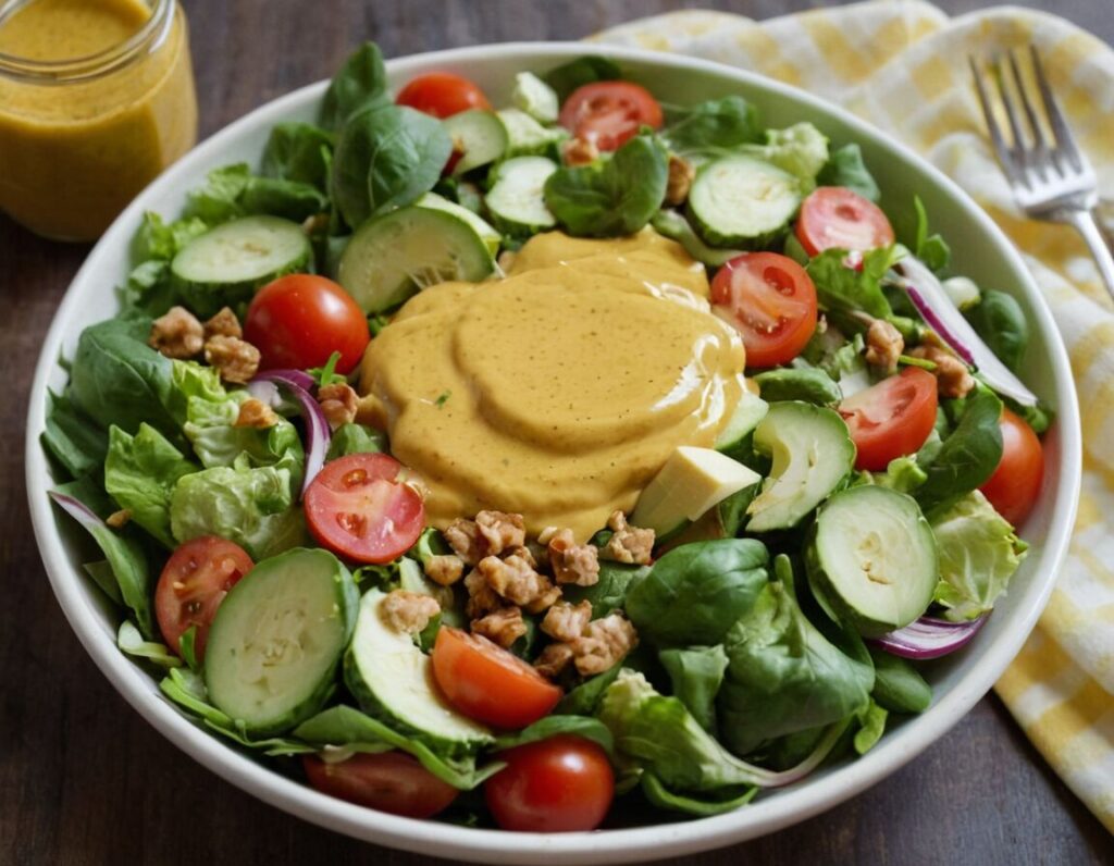 Honig-Senf-Dressing selber machen: Das perfekte Rezept für Salate