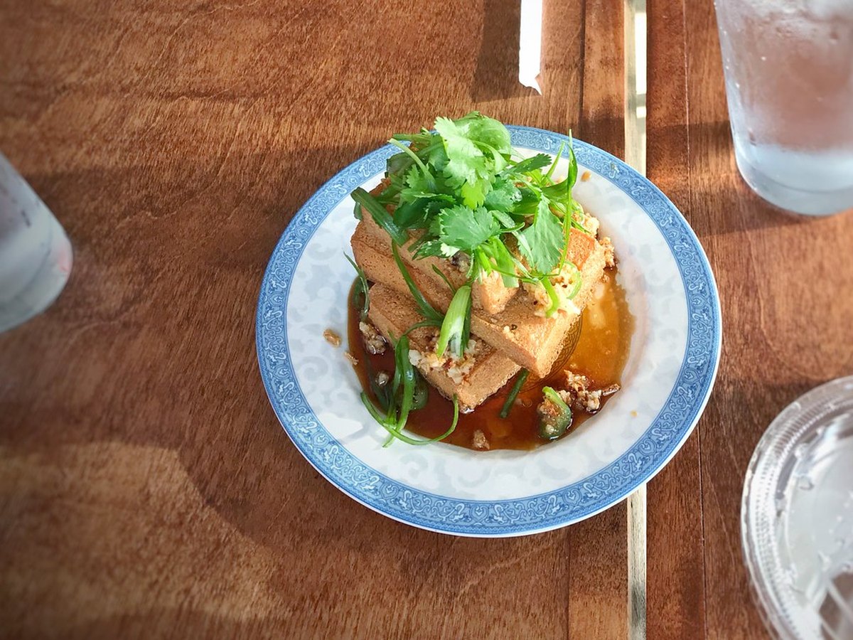 Block fester Tofu