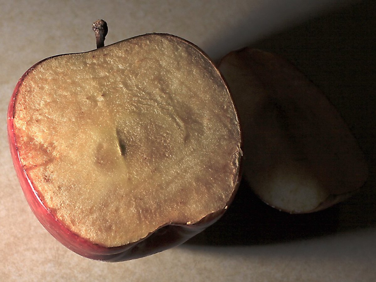 Aufgeschnittener Apfel