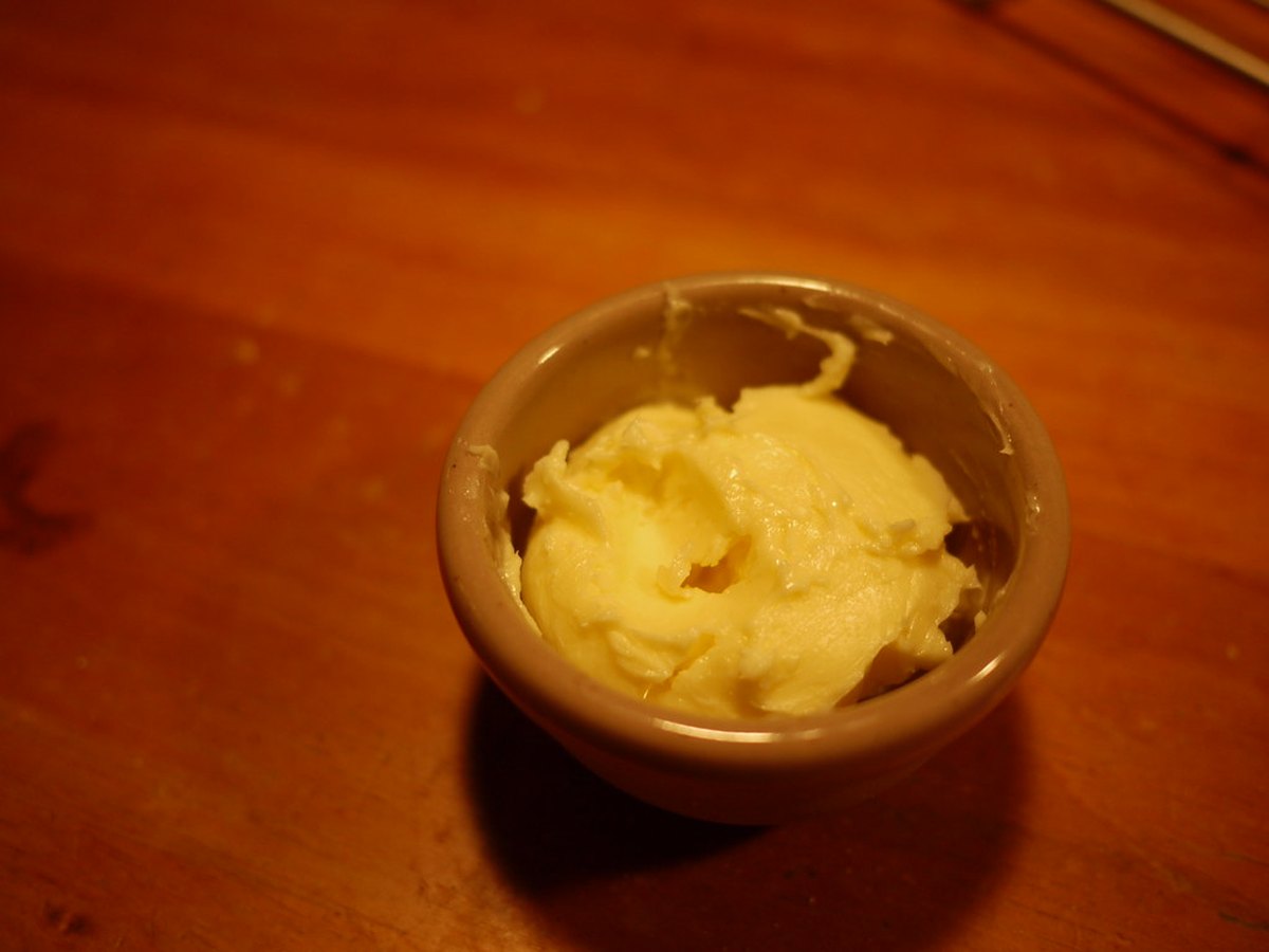 Ein Stück Butter