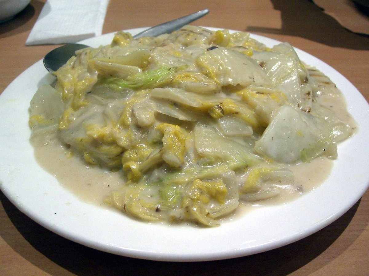 Sahnesauce mit Knoblauch