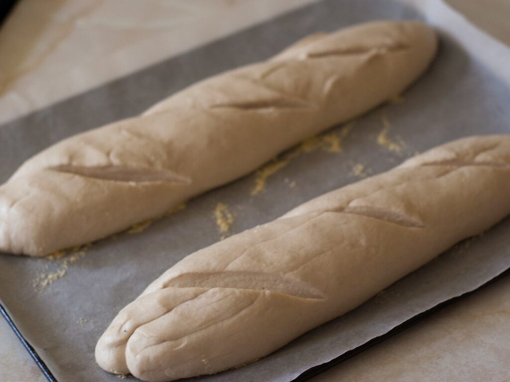 Baking French Bread - Ready for the Oven