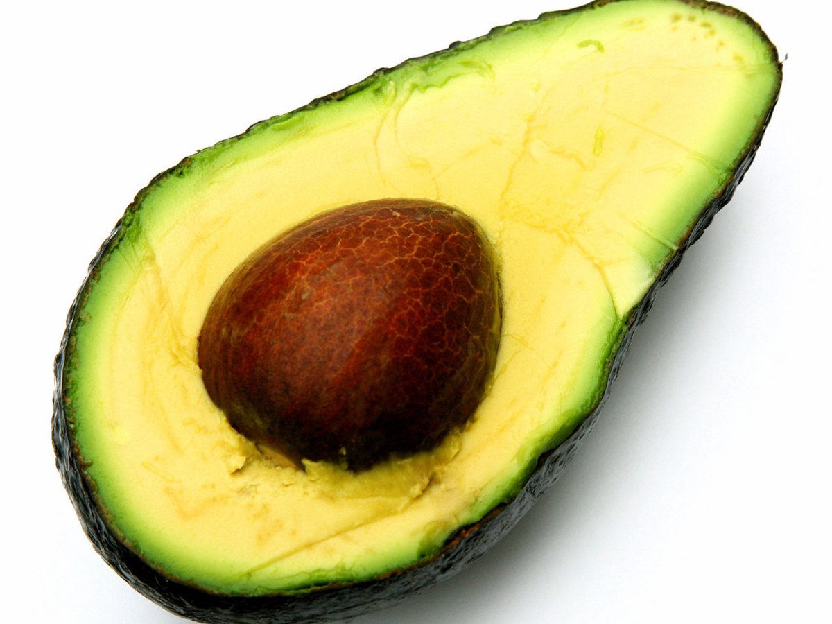 Aufgeschnittene Avocado