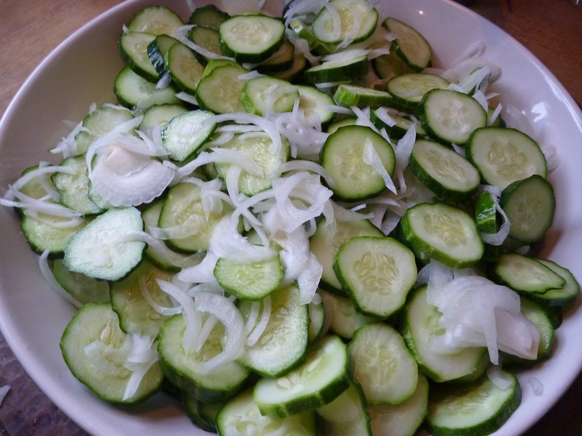 Frische Einlegegurken