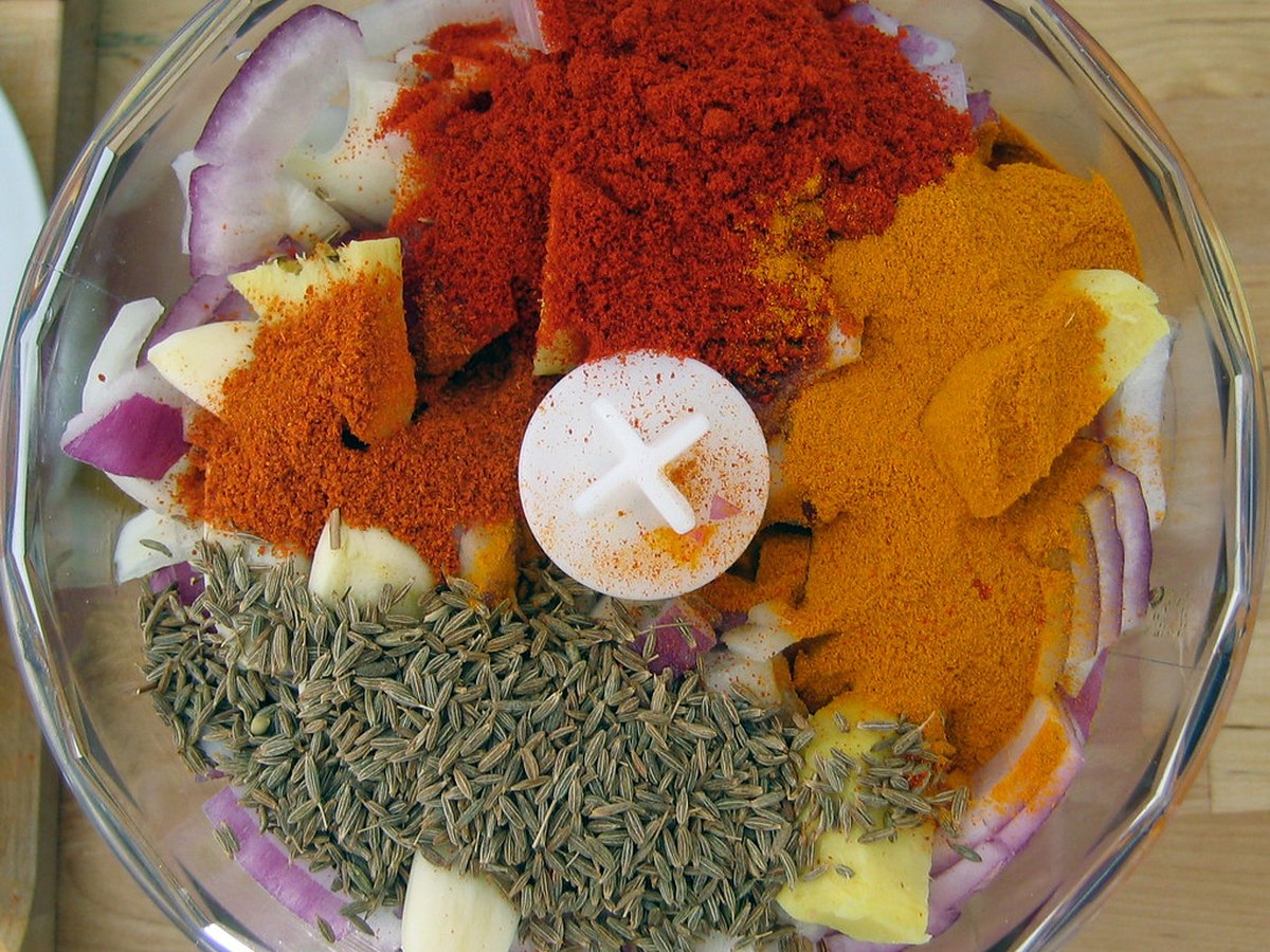 Kreuzkümmel, Paprika, Chili