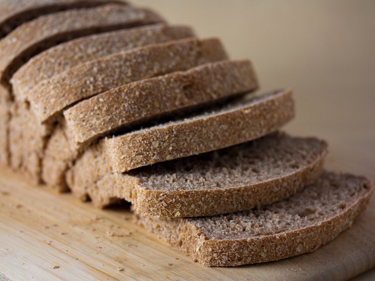 Vollkornbrot in Scheiben