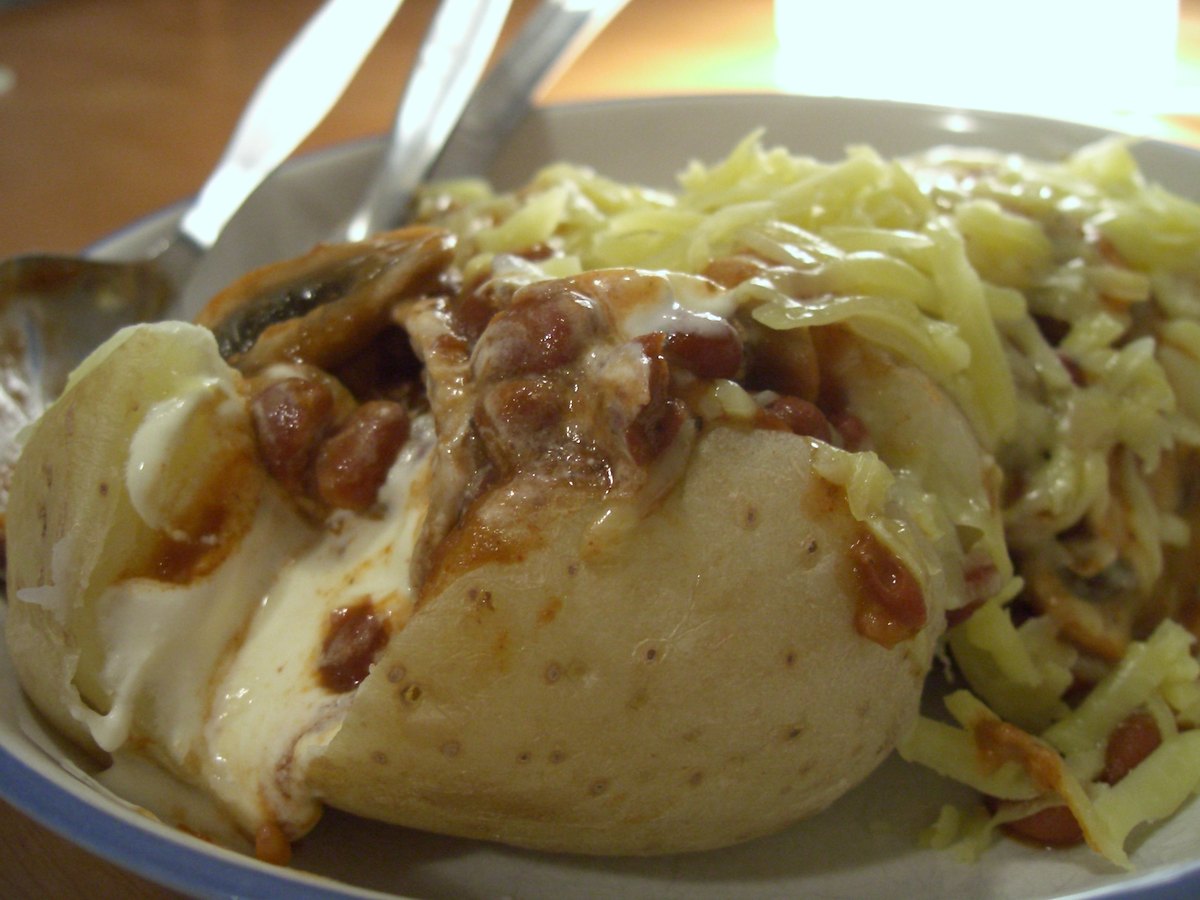 Ofenkartoffeln mit Toppings