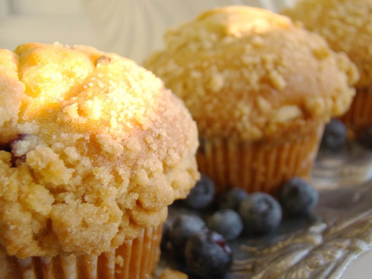 Muffins mit Streuselhaube