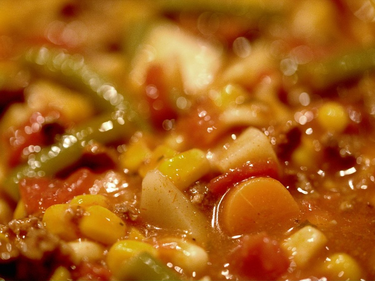 Geschälte und gewürfelte Süßkartoffeln